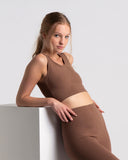Crop Tank 'Body' Mocha