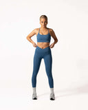 Luxe Series Sports Bra - Blue