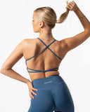 Luxe Series Sports Bra - Blue