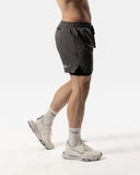 Men's 2 in 1 Shorts Carbon Grey