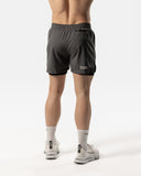 Men's 2 in 1 Shorts Carbon Grey