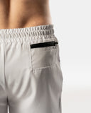 Short 2 en 1 pour homme blanc