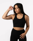 Crop Tank 'Body' Zwart