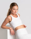 Crop Tank 'Body' White