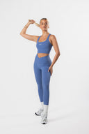 Crossover Leggings Purple