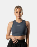 High Neck Racer Bra River