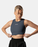 High Neck Racer Bra River