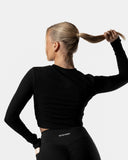 Lift Rib Long Sleeve Black