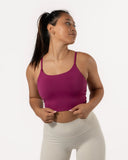 Varsity Crop Top Violet