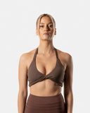 Twist Bra - Espresso