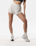 2 in 1 Shorts - White