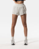 2 in 1 Shorts - White